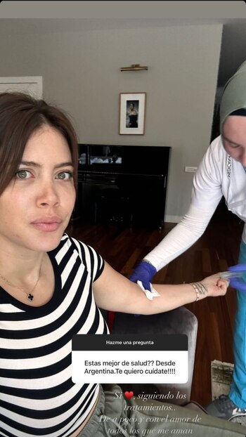 Desde Turquía, Wanda Nara habló