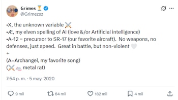 Nombre del hijo de Elon Musk