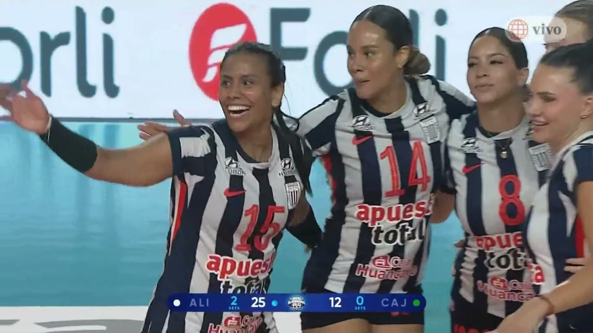 Alianza Lima 3-0 Esquimo en la Noche Blanquiazul de Vóley 2026