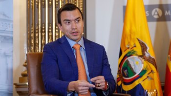 Daniel Noboa, presidente de Ecuador: