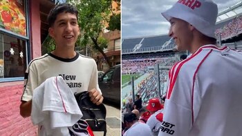 Lo sorprendió con entradas para