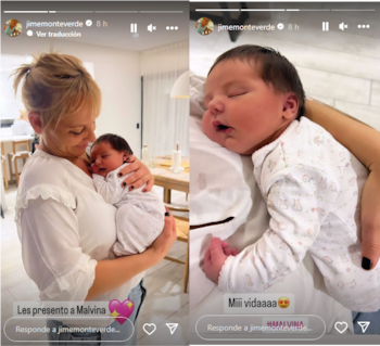 Jimena Monteverde presentó a su