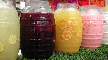 El consumo de aguas frescas