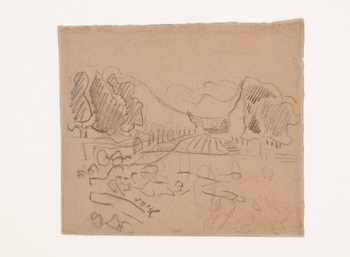 El Museo Van Gogh autentificó la obra, fortaleciendo el atractivo internacional de este boceto preparatorio de 1890, ejecutado pocas semanas antes de la muerte del artista (Christie’s)