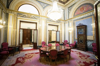 Uno de los relojes del Congreso