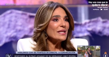 Bollo aseguró que sigue apreciando a Pantoja y que planea verla actuar en Sevilla