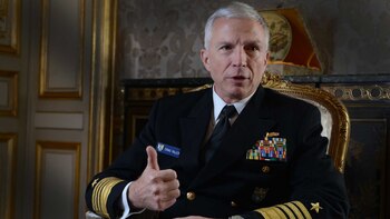 El almirante Craig Faller (Fernando