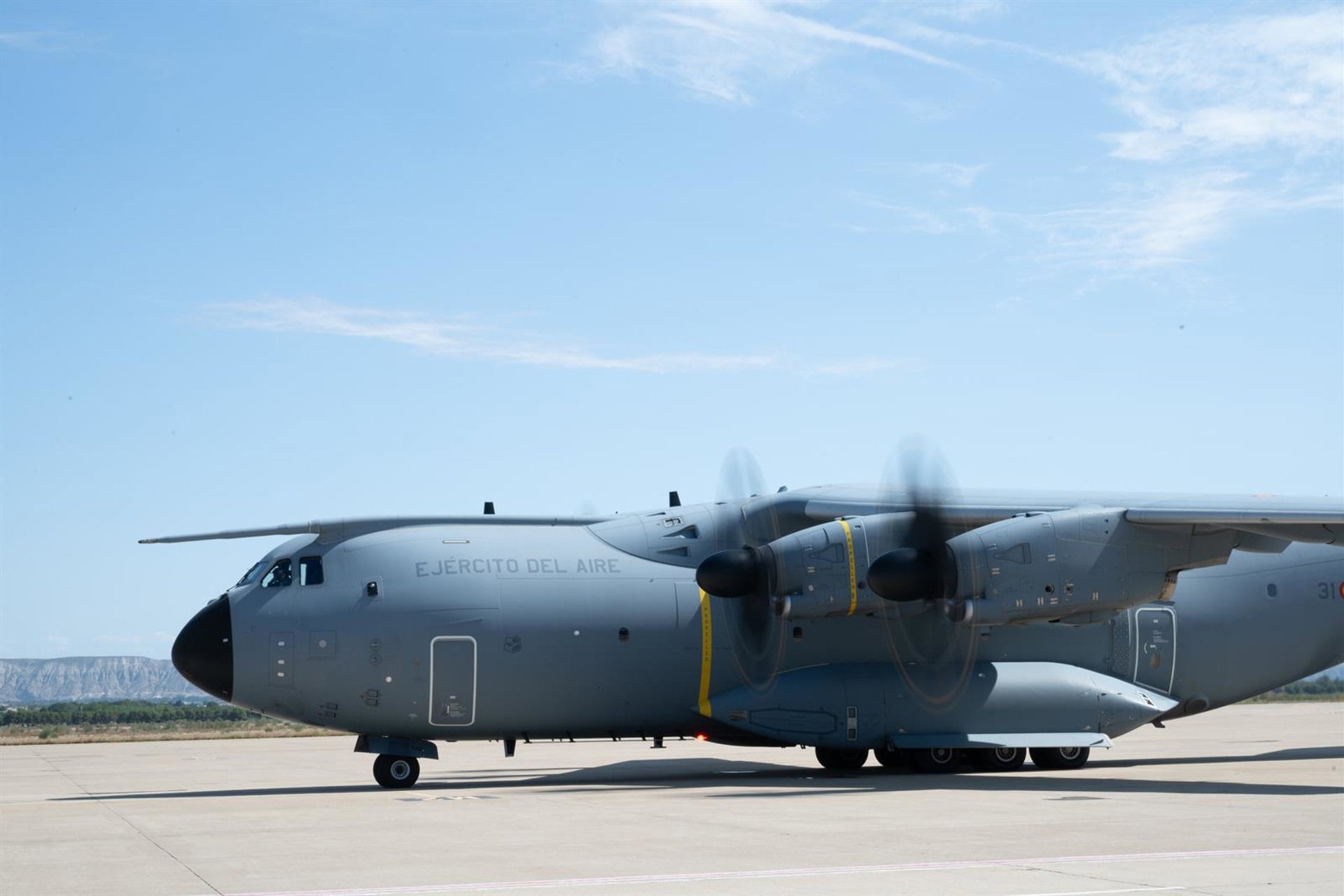 Avión A400M (Ministerio de Exteriores)