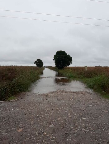 Otro camino rural afectado