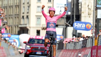 Egan Bernal, de entrenar de