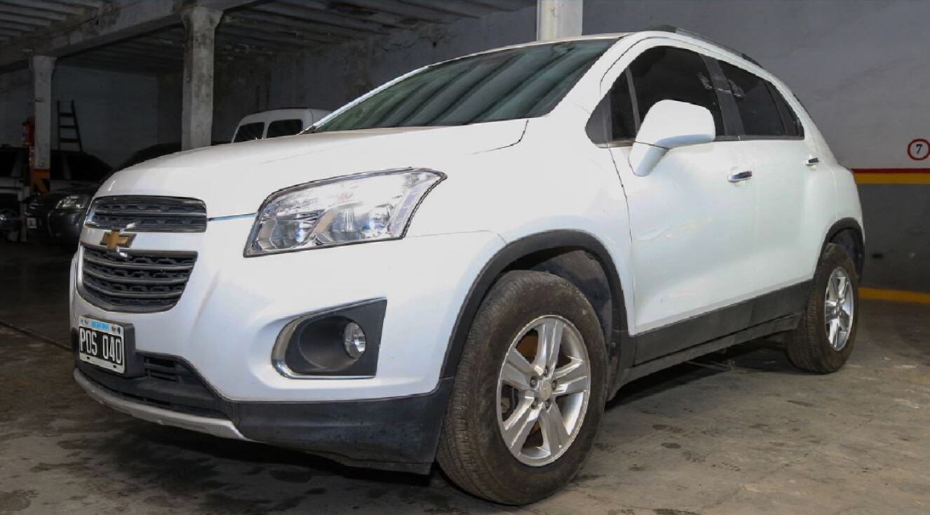 Chevrolet Tracker 2016 decomisada y subastada en USD 11.800 (AABE)