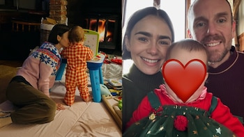 Lily Collins celebra su primera