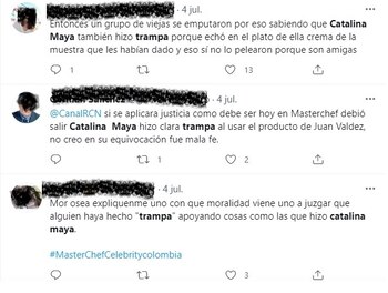 Reacciones MasterChef Celebrity Colombia 2021.