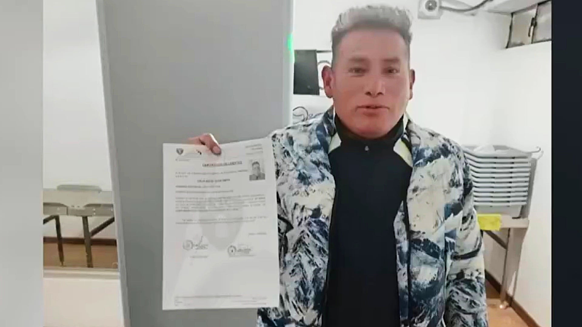 Jhon Cruz Arce logró adelantar su salida del penal por estudio y trabajo. Foto: difusión