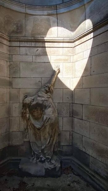 Un fenómeno lumínico conecta amor