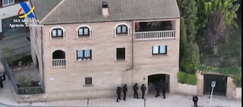 Imagen de la operación contra