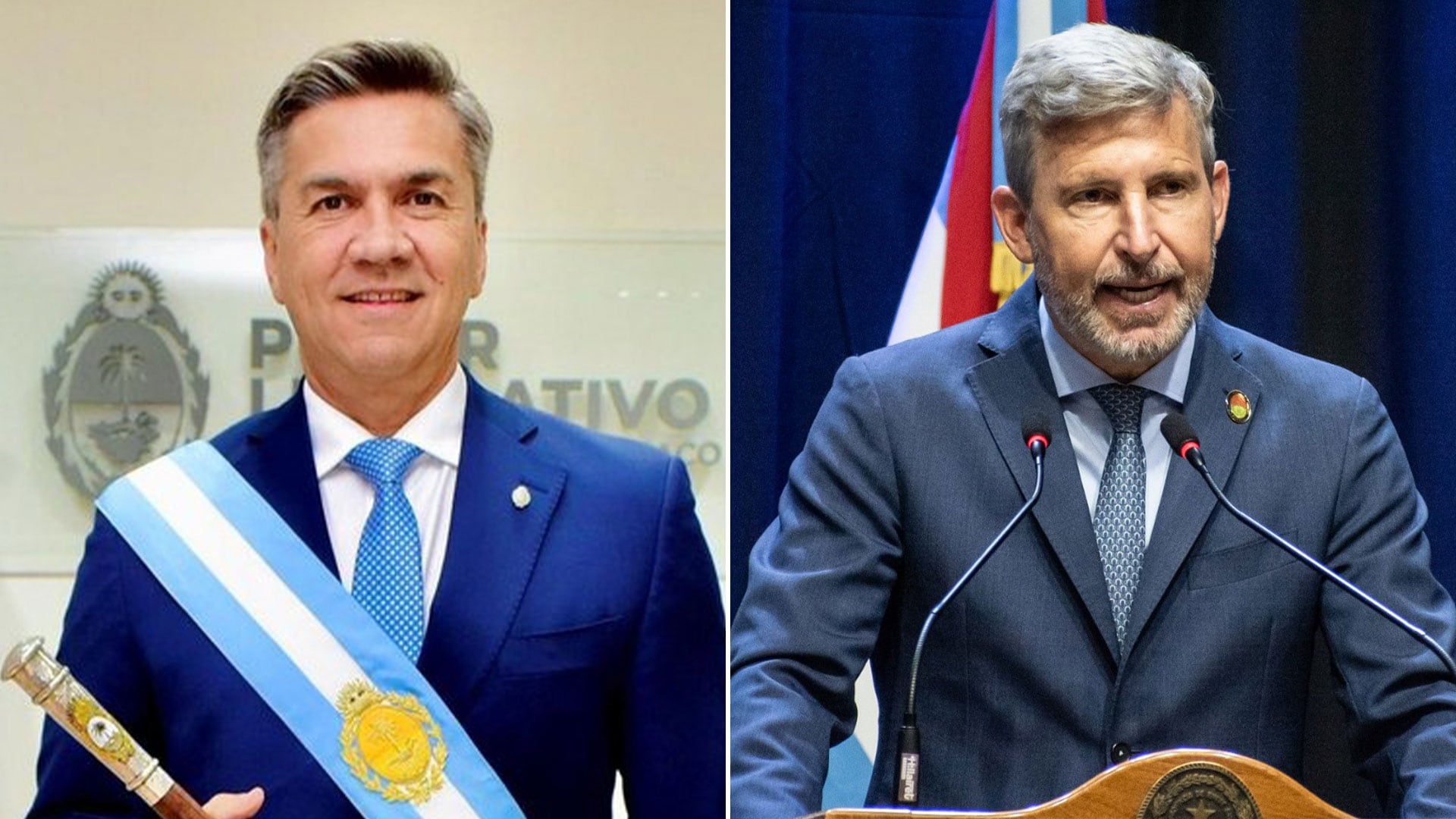 Leandro Zdero y Rogelio Frigerio