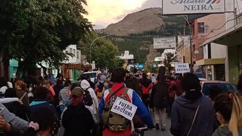Movilización en contra de la
