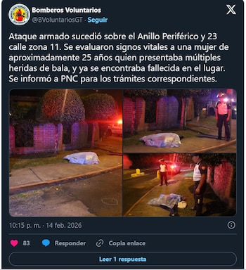 Las autoridades indicaron que la