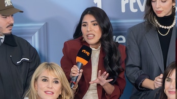 Isa Pantoja en la presentación