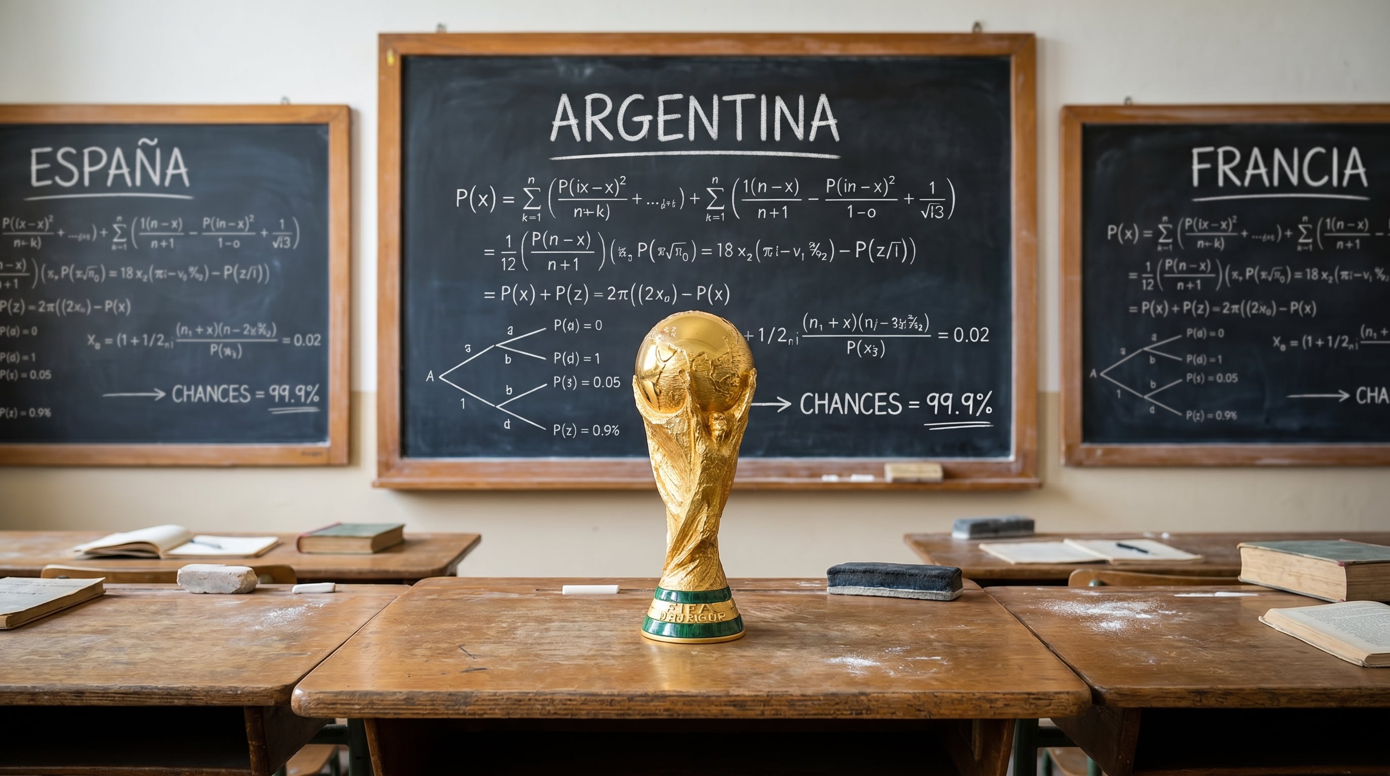 El diario Marca utilizó el sistema de puntuación ELO para predecir al campeón del Mundial (Imagen Ilustrativa Infobae)