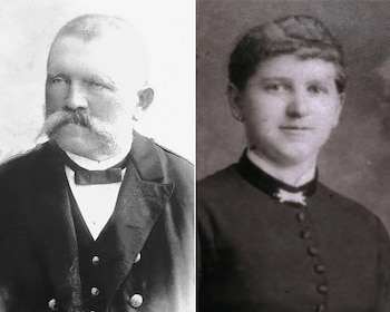 Alois y Klara, los padres