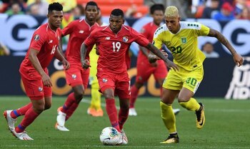 Alberto Quintero en un partido con la selección de Panamá. | Foto: Fepafut