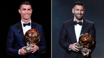 Cristiano Ronaldo le ganó la votación a Messi y se quedó con el “Balón de Oro de todos los tiempos”: cómo quedó el ranking
