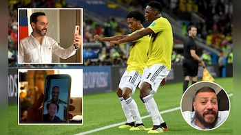 Activista arremetió contra Yerry Mina y Juan Guillermo Cuadrado tras videollamada con Abelardo de la Espriella