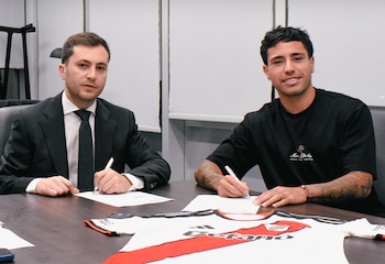 Francisco Ortega firmó contrato Con River Plate