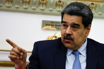 El dictador de Venezuela, Nicolás