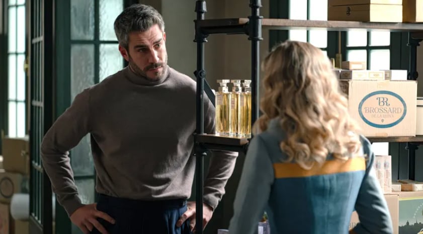 Andrés y Valentina en el capítulo 525 de