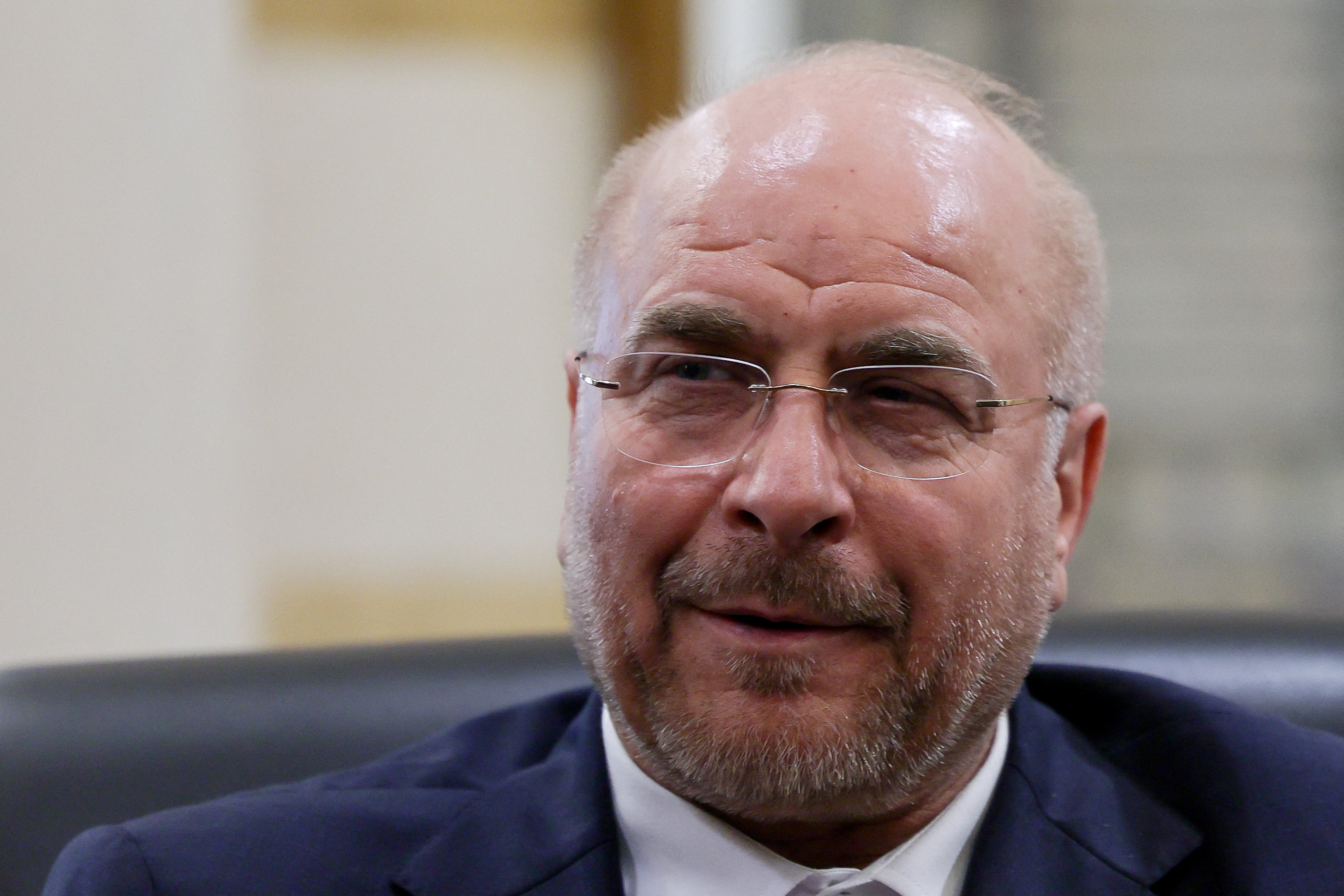 El presidente del Parlamento iraní, Mohammad Bagher Ghalibaf (REUTERS/Amr Abdallah Dalsh/Archivo)
