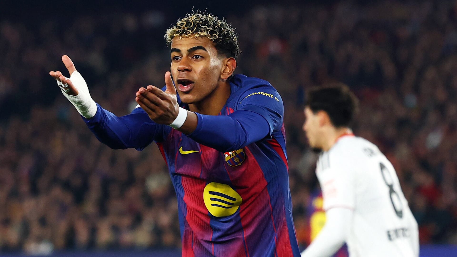 El delantero se mostró molesto por su sustitución (Reuters)