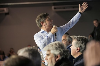 La campaña de Axel Kicillof en Chaco