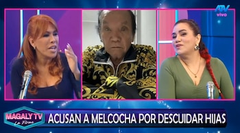 Magaly Medina encara en vivo a Monserrat por impedir que Melcochita rehaga su vida. Captura: Magaly Tv La Firme.
