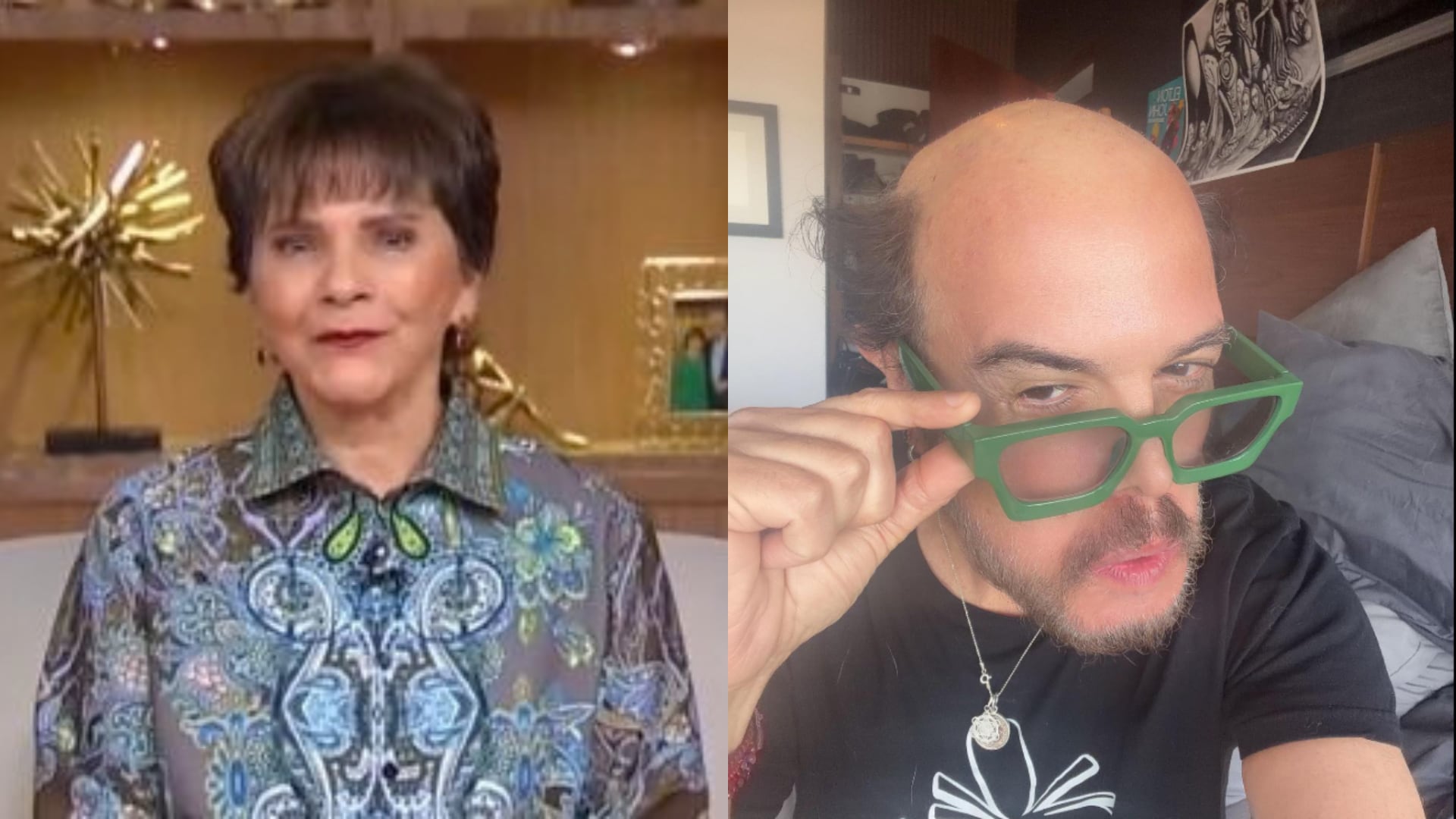 Pati Chapoy respondió a las acusaciones de Aleks Syntek luego de que el músico la culpara por “destruir” a su familia (Captura de pantalla )