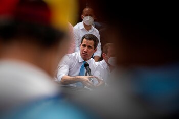 El líder opositor venezolano Juan