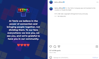 Casa Blanca - Tetris - Build the Wall - tecnología - 10 de septiembre
