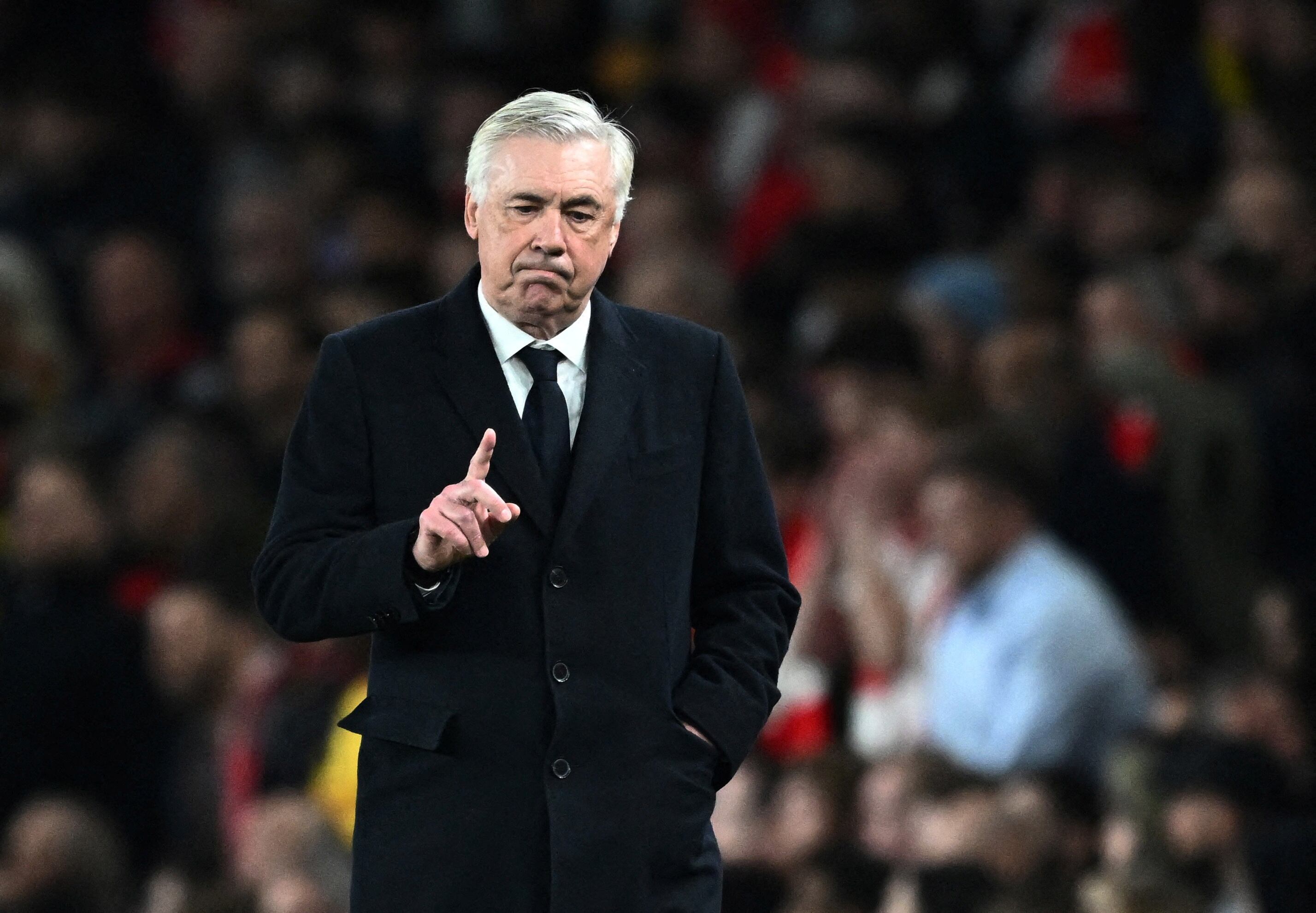 Carlo Ancelotti dejaría el banco del Real Madrid después del encuentro ante el Barcelona (REUTERS/Dylan Martinez/File Photo)