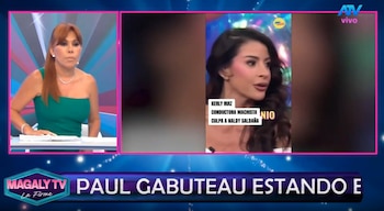 Kerly Ruiz llama “amante despechada” a Naldy Saldaña y Magaly Medina responde: “Increíble ver esto”. Captura: Magaly TV La Firme.