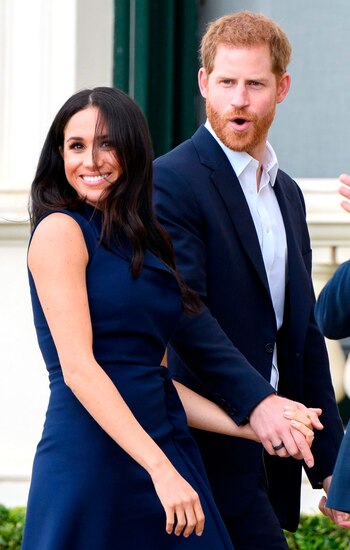 Los duques de Sussex se