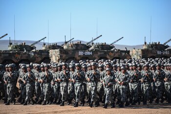 Ejército de China (Mandatory Credit: