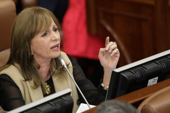 La congresista Ángela María Robledo.