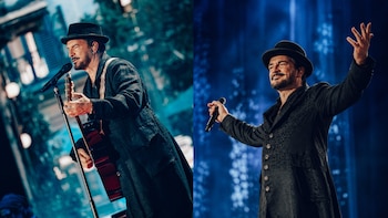 Ricardo Arjona dedicó palabras de aliento a los venezolanos durante su concierto en Lima tras doble terremoto: “Un abrazo grande”