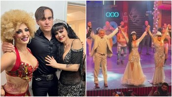 Maribel fue recibida con ovaciones