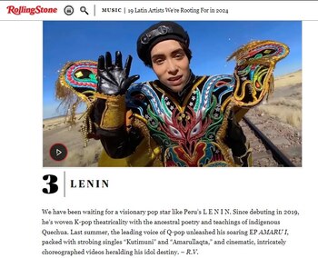 Lenin Tamayo, creador del Q-pop