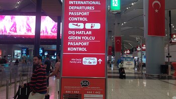 Una imagen del aeropuerto de