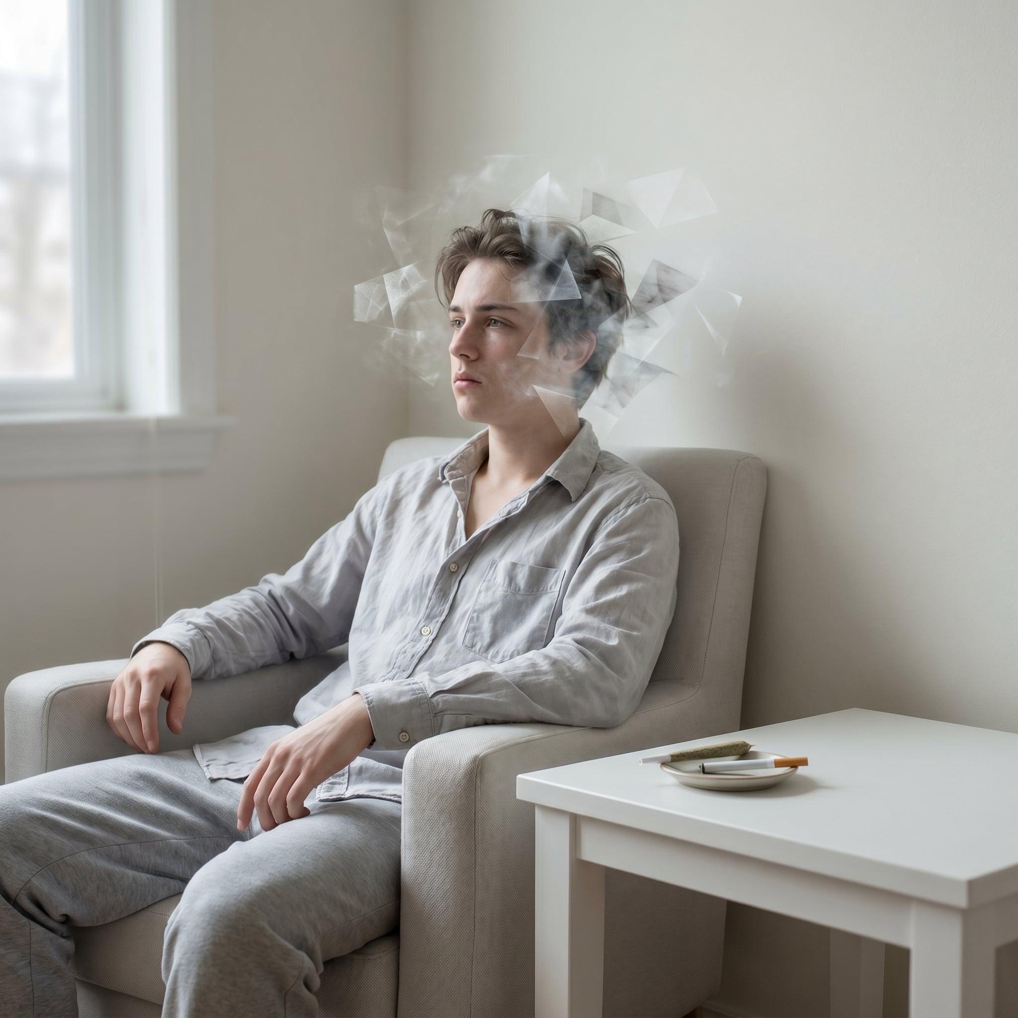 La combinación de cannabis y tabaco casi triplica el riesgo de desarrollar psicosis en jóvenes con riesgo clínico elevado (Imagen Ilustrativa Infobae)