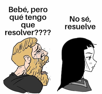 Memes sobre resolver (Captura de